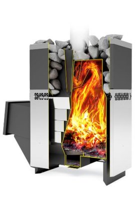 печь для бани теплодар русь-12 л терракота