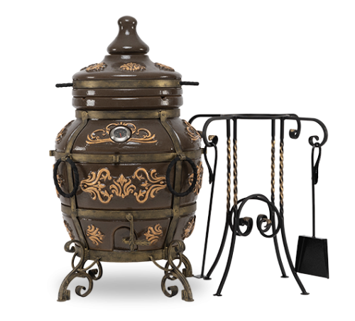 детальное фото тандыр экотандыры гранд, чёрный в интернет-магазине Дачный Эксперт