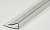 Профиль Sellex торцевой П 6 мм L=2,1 м, прозрачный