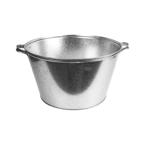 детальное фото таз 26л оцинкованый круглый в интернет-магазине Дачный Эксперт