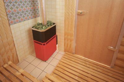 печь для бани теплодар русь-12 л терракота